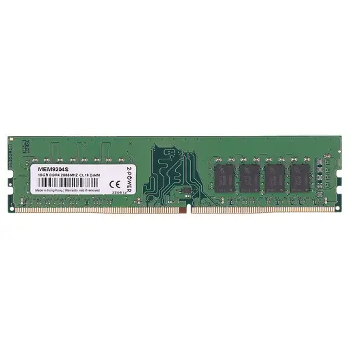 2-Power MEM9204S módulo de memoria 16 GB 1 x 16 GB DDR4 288-pin DIMM 2-Power MEM9204S módulo de memoria 16 GB 1 x 16 GB DDR4 288-pin DIMM