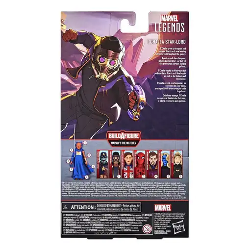 Marvel Legends Series T'Challa Star-Lord
