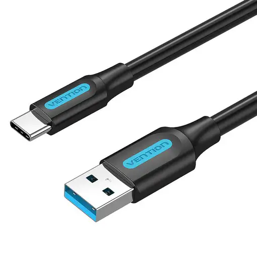 Vention COZBC cable USB USB 3.2 Gen 1 (3.1 Gen 1) 0,25 m USB A USB C 5 Gbit/s Negr