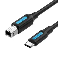 Vention CQUBF cable USB USB 2.0 1 m USB C USB B 0,48 Gbit/s Negro