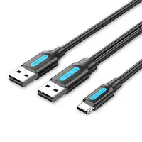 Vention CQKBF cable USB USB 2.0 1 m USB A USB C 0,48 Gbit/s Negro Vention CQKBF cable USB USB 2.0 1 m USB A USB C 0,48 Gbit/s Negro