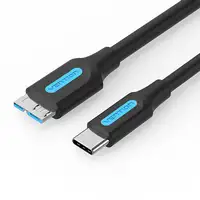 Vention CQABD cable USB USB 3.2 Gen 1 (3.1 Gen 1) 0,5 m USB C Micro-USB B 5 Gbit/s Vention CQABD cable USB USB 3.2 Gen 1 (3.1 Gen 1) 0,5 m USB C Micro-USB B 5 Gbit/s