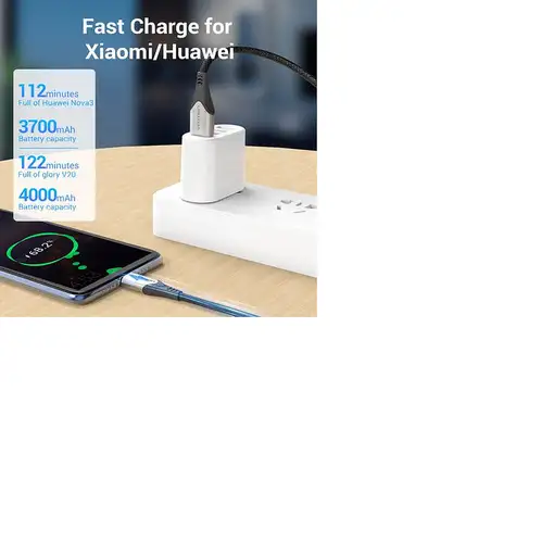 Vention COKLF cable USB USB 2.0 1 m USB A USB C 0,48 Gbit/s Gris, Negro