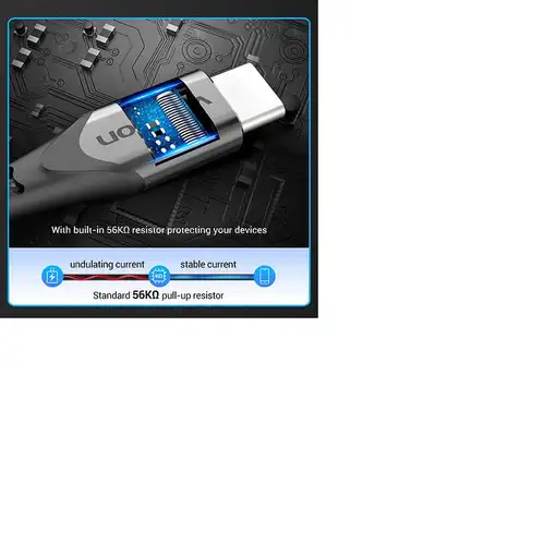 Vention COKLF cable USB USB 2.0 1 m USB A USB C 0,48 Gbit/s Gris, Negro