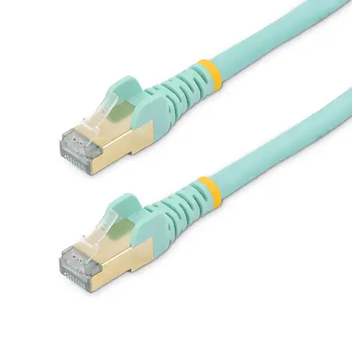 StarTech.com Cable de 2m de Red Ethernet RJ45 Cat6a Blindado STP - Cable sin Engan StarTech.com Cable de 2m de Red Ethernet RJ45 Cat6a Blindado STP - Cable sin Engan