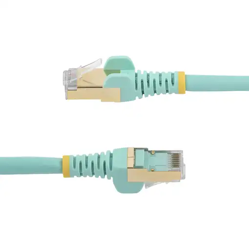 StarTech.com Cable de 2m de Red Ethernet RJ45 Cat6a Blindado STP - Cable sin Engan