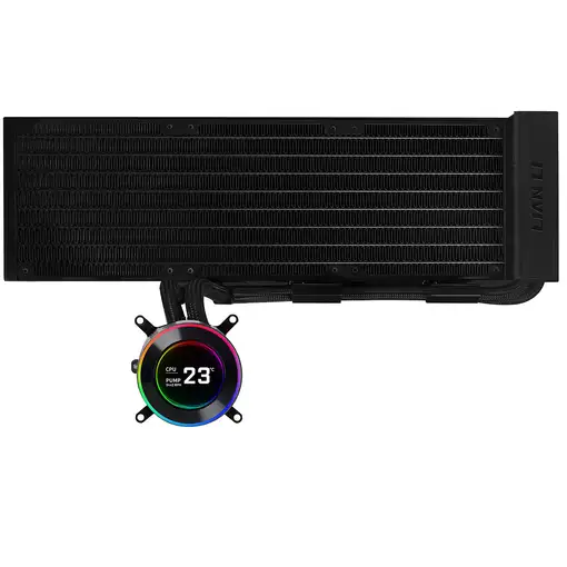 Lian Li GA II Hydroshift II LCD-C 360N Carcasa del ordenador Sistema de refrigerac Lian Li GA II Hydroshift II LCD-C 360N Carcasa del ordenador Sistema de refrigerac