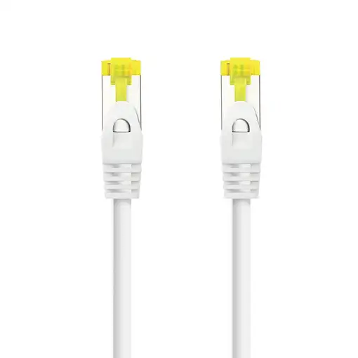 Nanocable Cable de red latiguillo RJ45 LSZH Cat.6A SFTP AWG26, Blanco, 0.5m