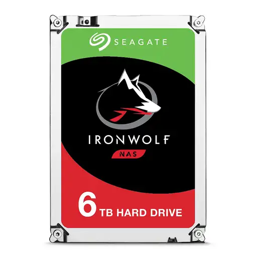 Seagate IronWolf ST6000VN0033 disco duro interno 6 TB 7200 RPM 256 MB 3.5" Serial