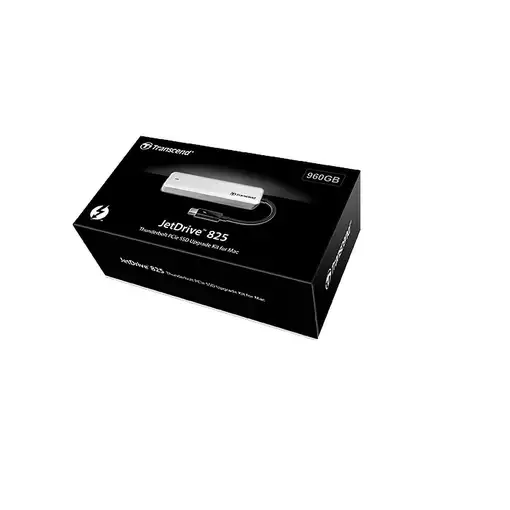 Transcend JetDrive 825 Tecnología Thunderbolt (Rayo) 480 GB Plata