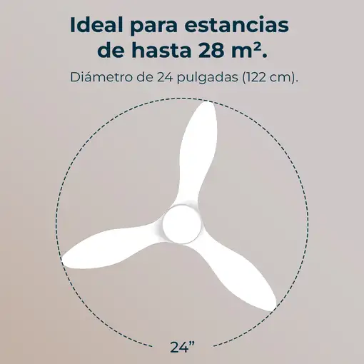 Ventiladores techo Negro CECOTEC