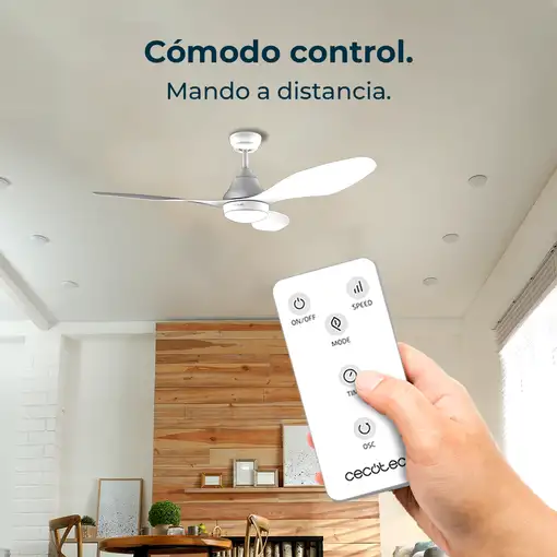 Ventiladores techo Negro CECOTEC