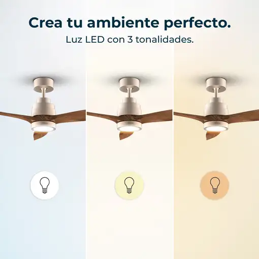 Ventiladores techo Madera CECOTEC