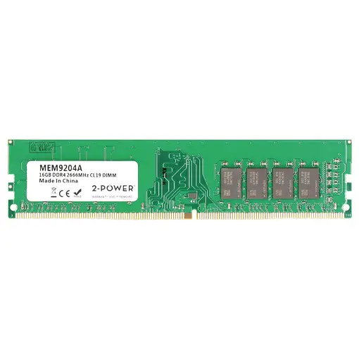 2-Power MEM9204A módulo de memoria 16 GB 1 x 16 GB DDR4 288-pin DIMM 2-Power MEM9204A módulo de memoria 16 GB 1 x 16 GB DDR4 288-pin DIMM