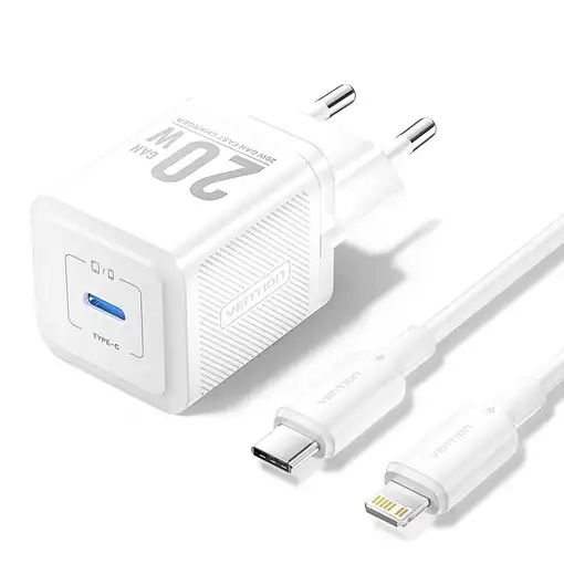 Vention TZ-FEPW0-EU-02 cargador de dispositivo móvil Universal Blanco