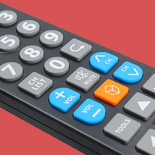 TM Electron TMURC502 mando a distancia TV Botones