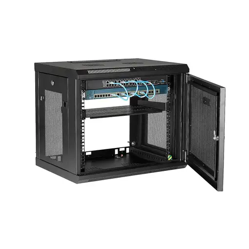 StarTech.com Armario Rack de Pared para Servidores 9U 19"2 Columnas y Estante 1U