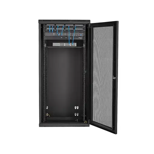 StarTech.com Armario Rack de Pared para Servidores 26U 19" 4 Columnas y Estante 1U