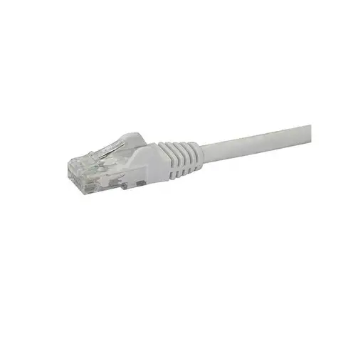 StarTech.com Cable de Red de 0,5m Blanco Cat6 UTP Ethernet Gigabit RJ45
