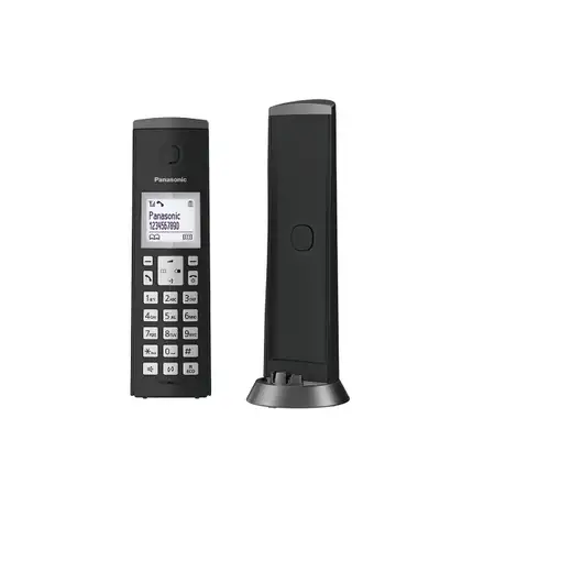 Panasonic KX-TGK210JTB teléfono Teléfono DECT Identificador de llamadas Negro