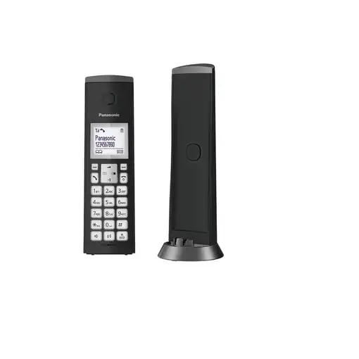 Panasonic KX-TGK210JTB teléfono Teléfono DECT Identificador de llamadas Negro