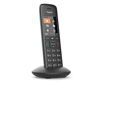 Gigaset C570HX Teléfono DECT/analógico Identificador de llamadas Negro Gigaset C570HX Teléfono DECT/analógico Identificador de llamadas Negro