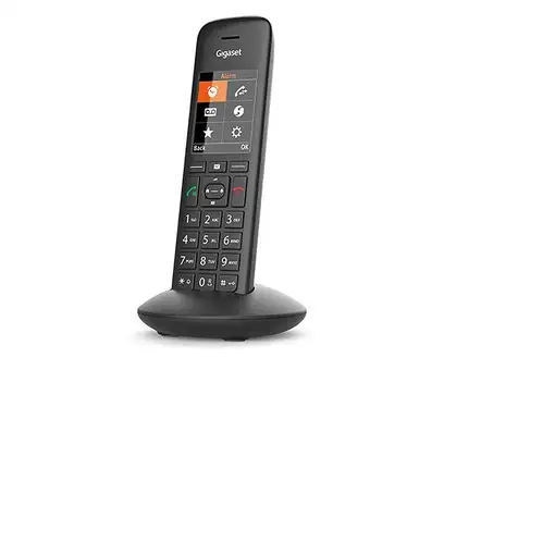 Gigaset C570HX Teléfono DECT/analógico Identificador de llamadas Negro
