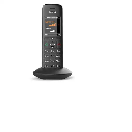 Gigaset C570HX Teléfono DECT/analógico Identificador de llamadas Negro