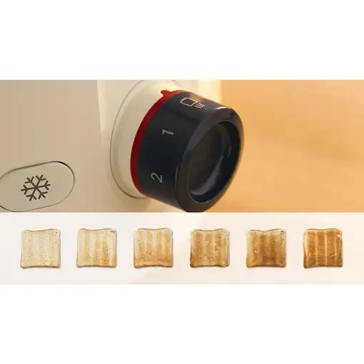 Bosch MyMoment 6 2 rebanada(s) 950 W Crema de color