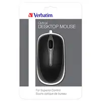 Verbatim 49019 ratón Oficina Ambidextro USB tipo A Óptico 1000 DPI Verbatim 49019 ratón Oficina Ambidextro USB tipo A Óptico 1000 DPI