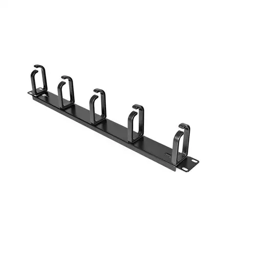 StarTech.com Panel 1U de 19 Pulgadas para Gestión de Cableado con Anillas en D