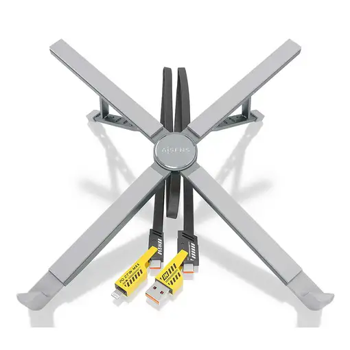 Otros accesorio informática Gris ASUC-4P021-GR AISENS