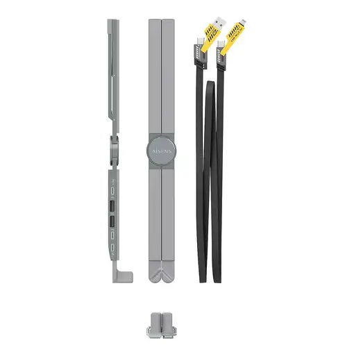 Otros accesorio informática Gris ASUC-4P021-GR AISENS