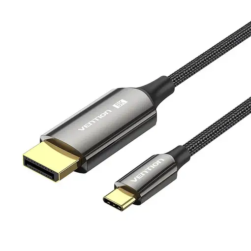 Vention CRFBF adaptador de cable de vídeo 1 m USB Tipo C DisplayPort Negro Vention CRFBF adaptador de cable de vídeo 1 m USB Tipo C DisplayPort Negro