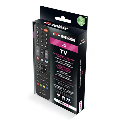 Meliconi 808042 mando a distancia IR inalámbrico TV Botones
