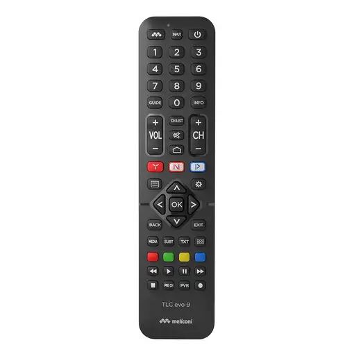 Meliconi 808047 mando a distancia IR inalámbrico TV Botones Meliconi 808047 mando a distancia IR inalámbrico TV Botones