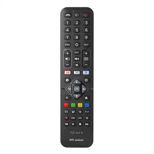 Meliconi 808044 mando a distancia IR inalámbrico TV Botones