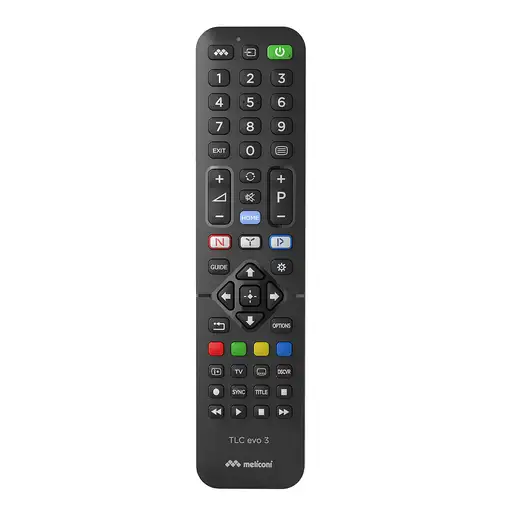 Meliconi 808043 mando a distancia IR inalámbrico TV Botones Meliconi 808043 mando a distancia IR inalámbrico TV Botones