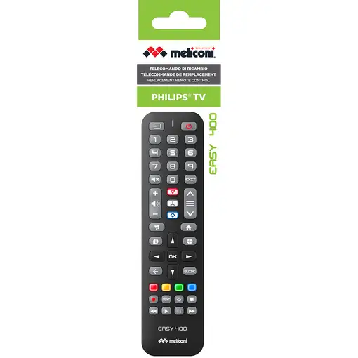 Meliconi 808059 mando a distancia IR inalámbrico TV Botones