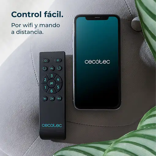 Cecotec Ventilador de techo con luz EnergySilence Aero 5285 Sun Connected Cecotec