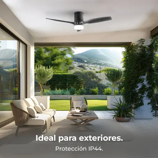 Cecotec Ventilador de techo con luz EnergySilence Aero 5285 Sun Connected Cecotec