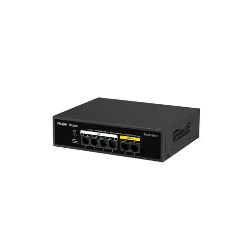 Ruijie Networks RG-ES106F-P switch No administrado L2 Fast Ethernet (10/100) Energ