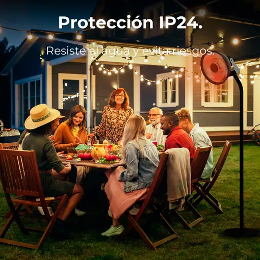 Cecotec ReadyWarm 21000 Interior Negro 2100 W Calefactor eléctrico infrarrojo