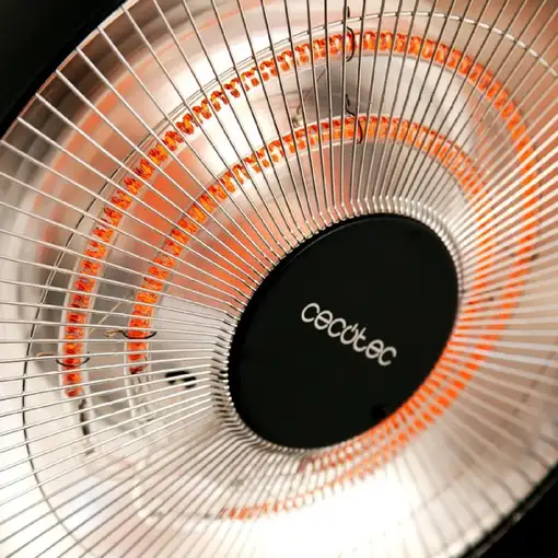 Cecotec ReadyWarm 21000 Interior Negro 2100 W Calefactor eléctrico infrarrojo