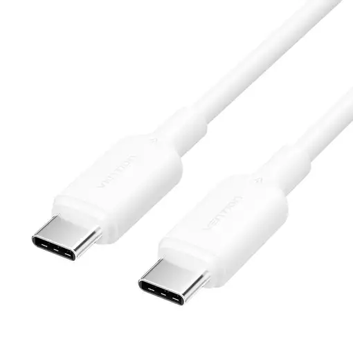 Vention TRCWF cable USB USB 2.0 1 m USB C 480 Gbit/s 60 W Blanco Vention TRCWF cable USB USB 2.0 1 m USB C 480 Gbit/s 60 W Blanco