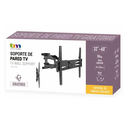 TM Electron TMSLC140 soporte para TV 165,1 cm (65") Negro
