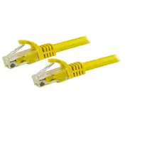 StarTech.com Cable de 1,5m Cat6 Ethernet de Red Amarillo - RJ45 sin Enganches - 24 StarTech.com Cable de 1,5m Cat6 Ethernet de Red Amarillo - RJ45 sin Enganches - 24