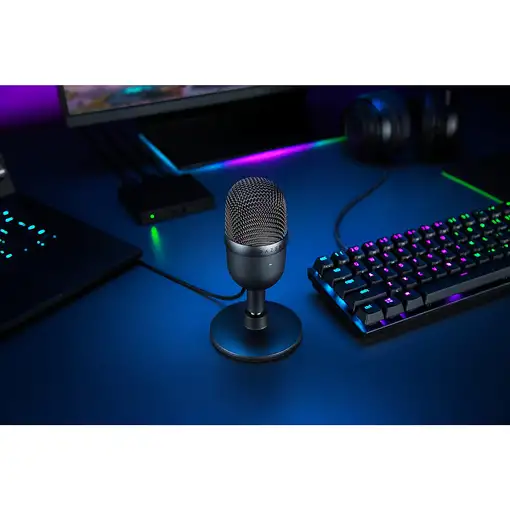 Razer Seiren Mini Negro Micrófono de superficie para mesa