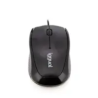 iggual Ratón óptico COM-BASIC-800DPI negro