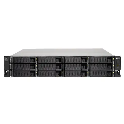 QNAP TL-R1200C-RP caja para disco duro externo Carcasa de disco duro/SSD Negro